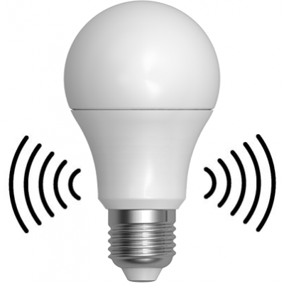 Λάμπα LED 12W E27 230V Θερμό Φως Με Ανιχνευτή Κίνησης 4-31200